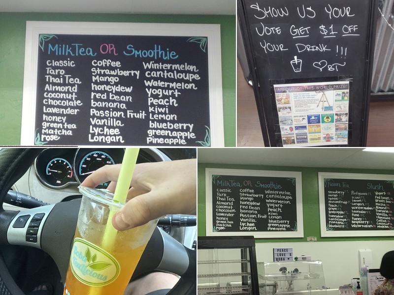 Boba TeaLicious Menu