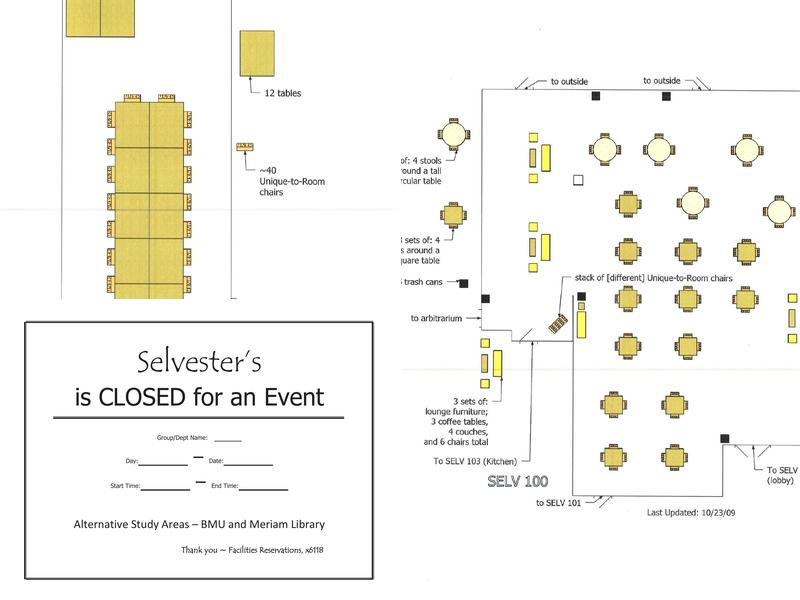 Selvester's Cafe Menu