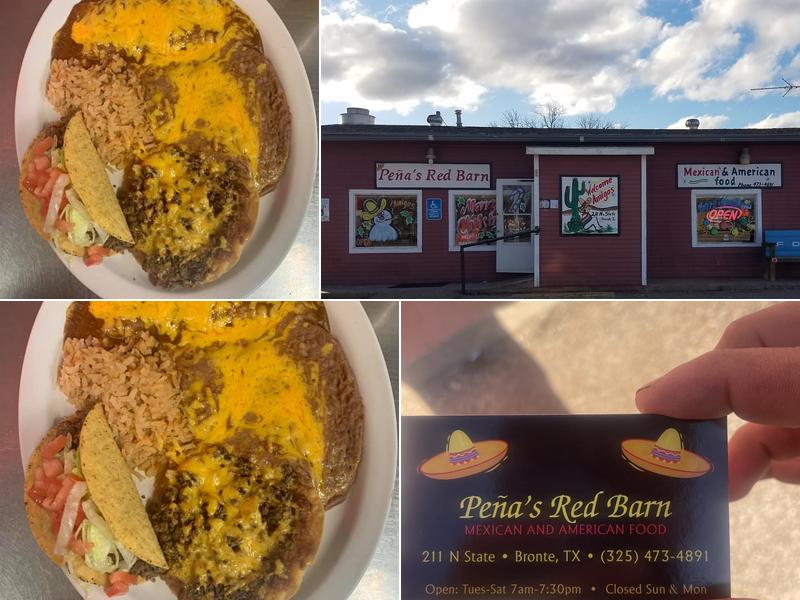 Pena Red Barn Cafe 211 N State St, Bronte