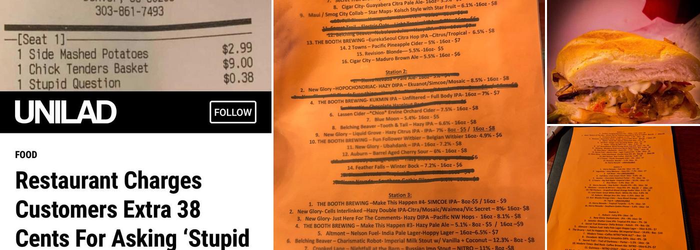 The Lab Bar And Grill Menu