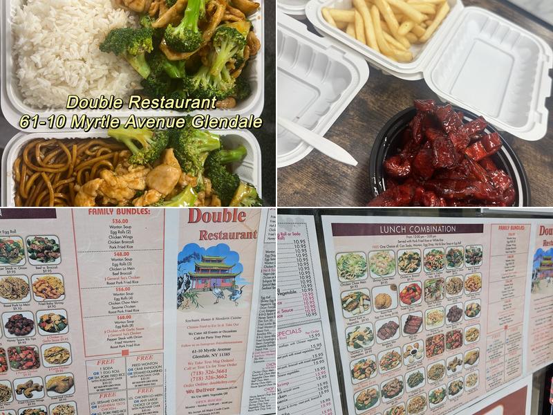 Double Restaurant Menu