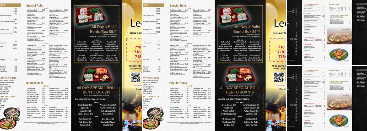 Lee Menu