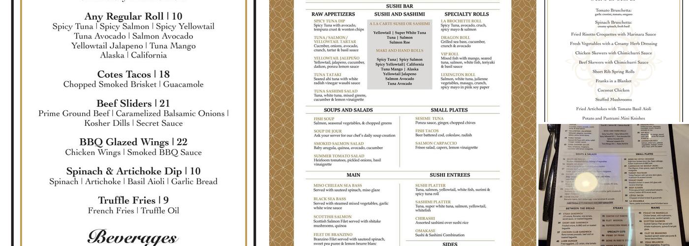 La Brochette Steakhouse Menu