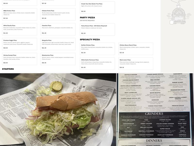 Cooley's Kitchen Menu