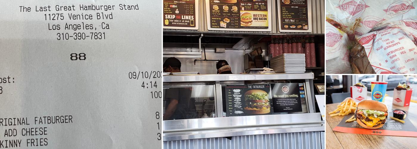 Fatburger Menu
