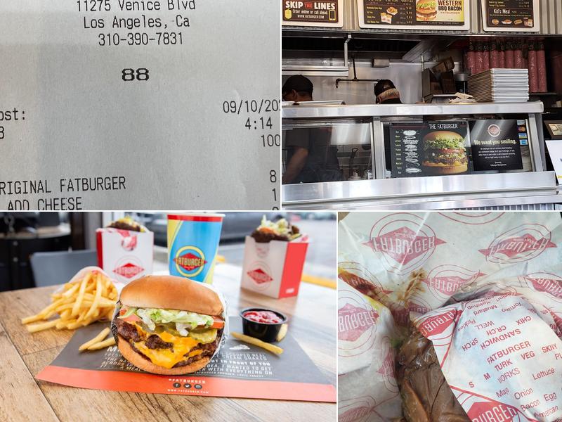 Fatburger Menu