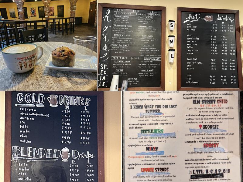 Awaken Cafe Menu