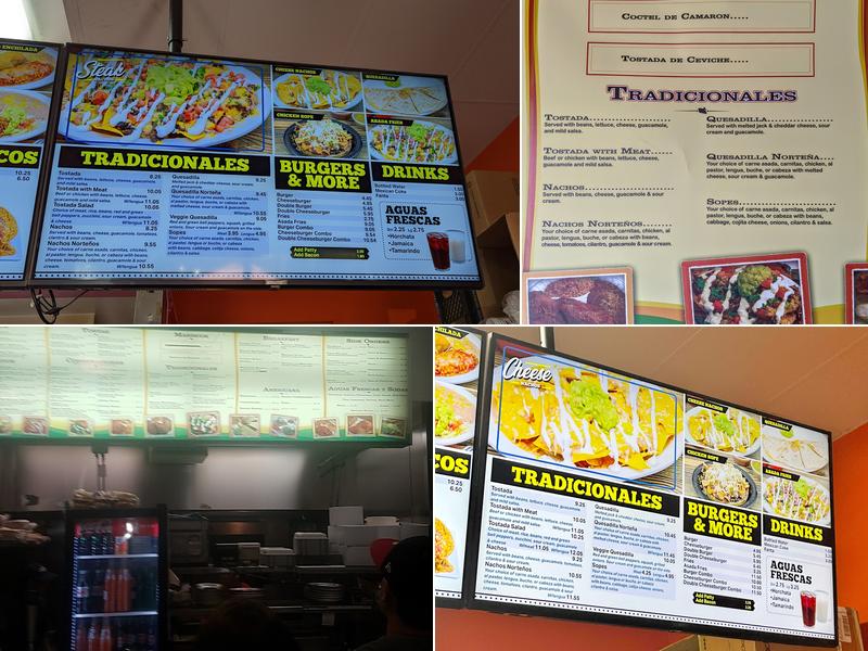 Taqueria Chihuahua Menu