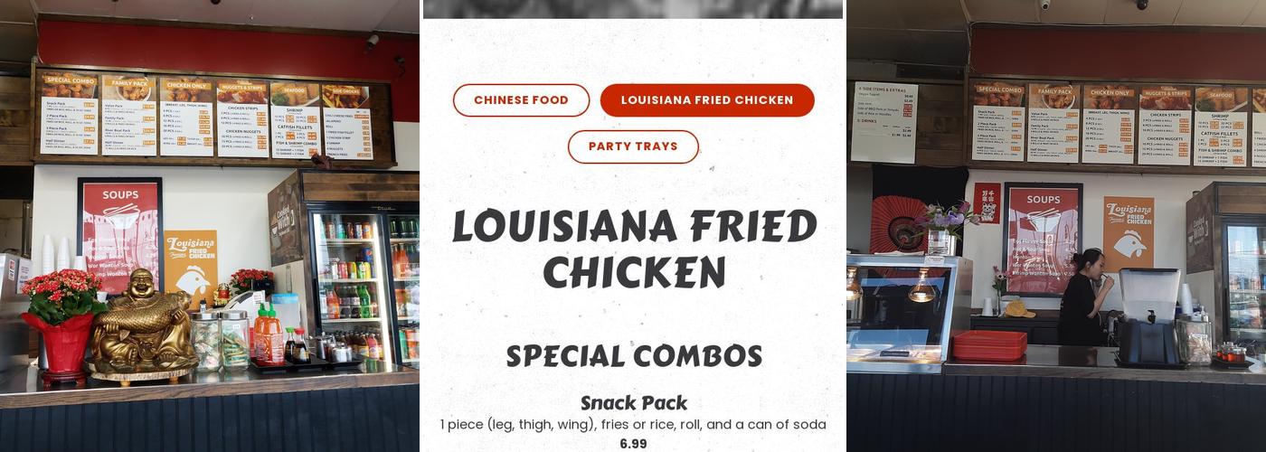 Chinatown Express Menu