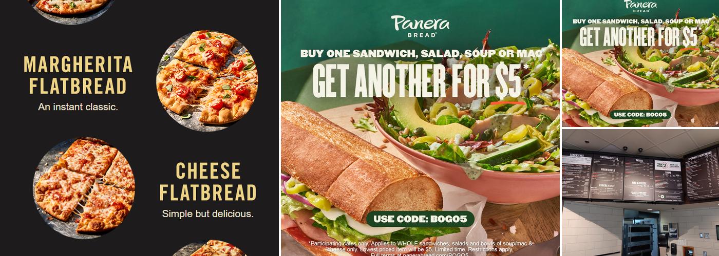 Panera Bread Menu