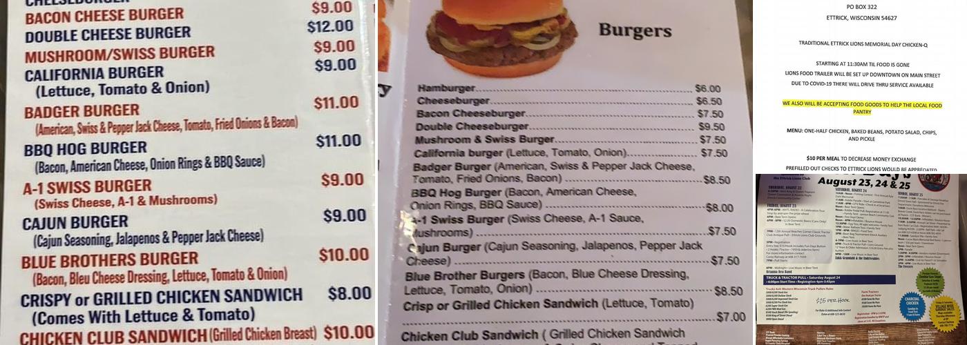Hog Daddy's Bar & Grill Menu