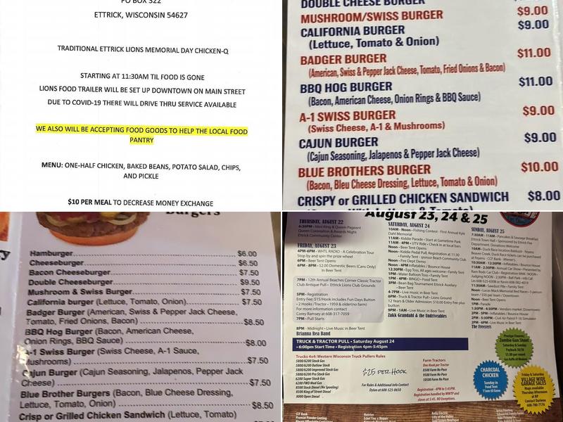 Hog Daddy's Bar & Grill Menu