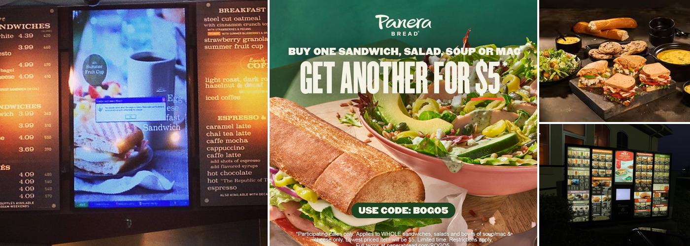 Panera Bread Menu