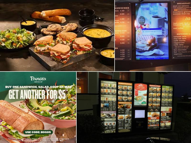 Panera Bread Menu