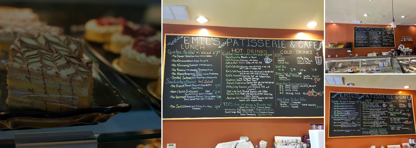 Emili's Pastry & Cafe Menu