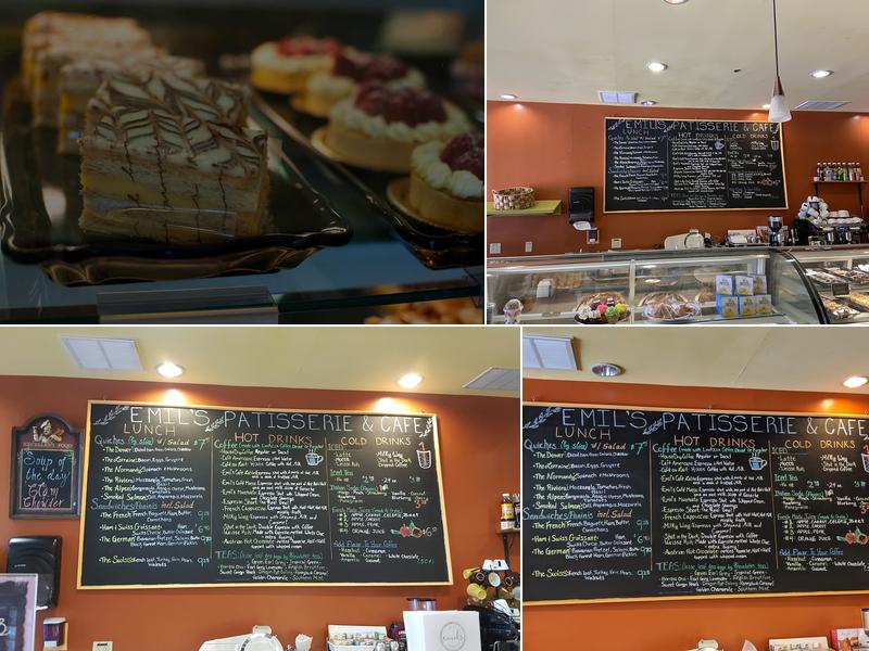 Emili's Pastry & Cafe Menu
