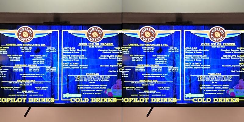 Coastal Way Cafe Menu