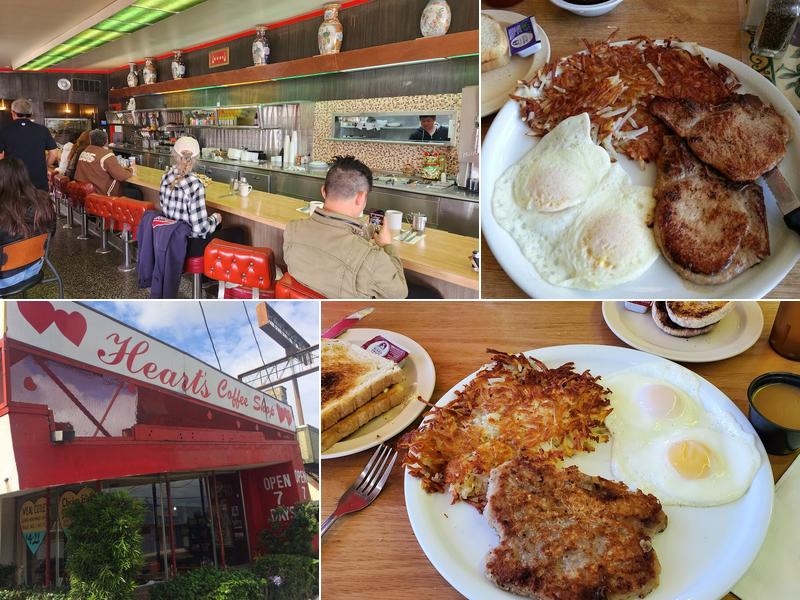 Hearts coffee shop 16918 Saticoy St, Van Nuys