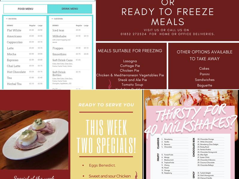 The Coffee Tavern Menu