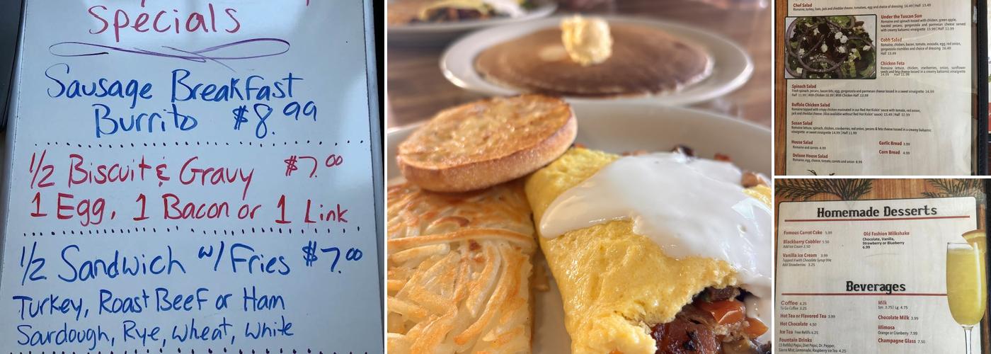 Cedar Tree Restaurant Menu