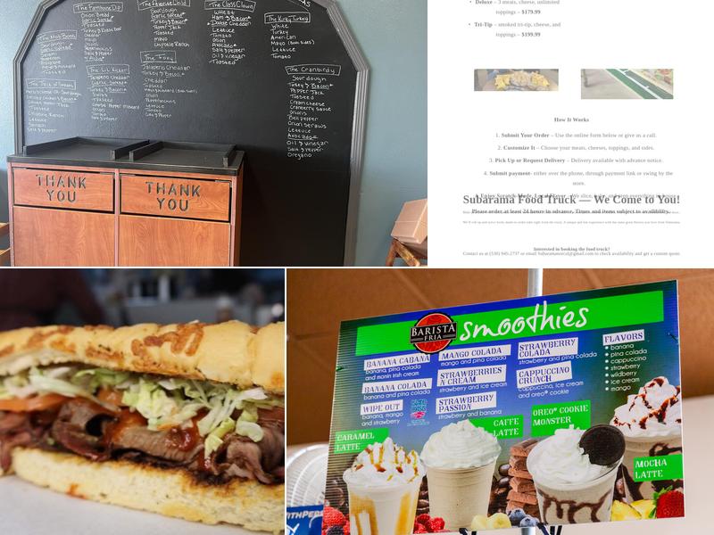 Subarama Menu