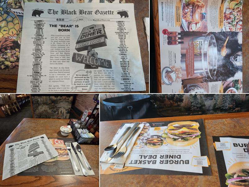 Black Bear Diner Menu