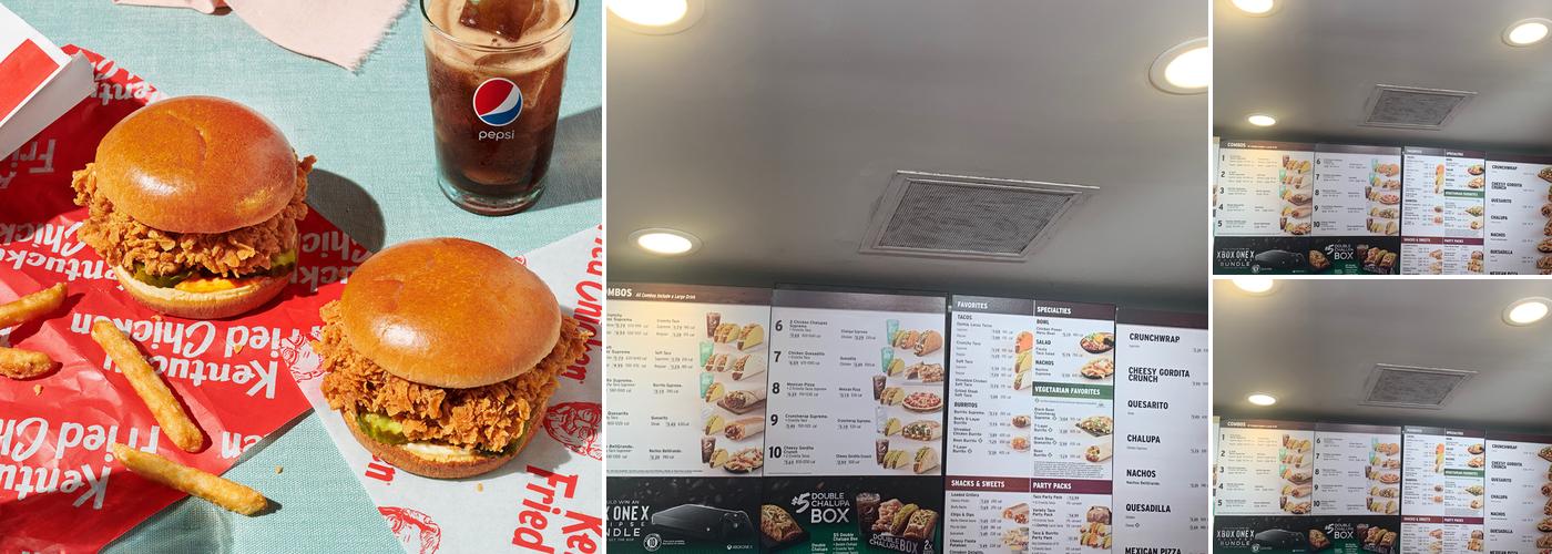 KFC Menu