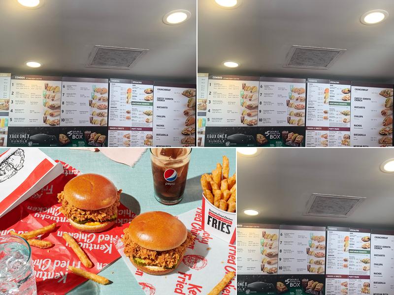 KFC Menu