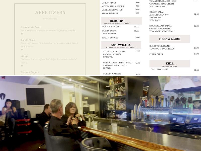 Three Shastas Bar & Grill Menu