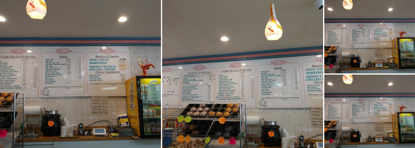 Bagels 'n Cream Cafe Menu