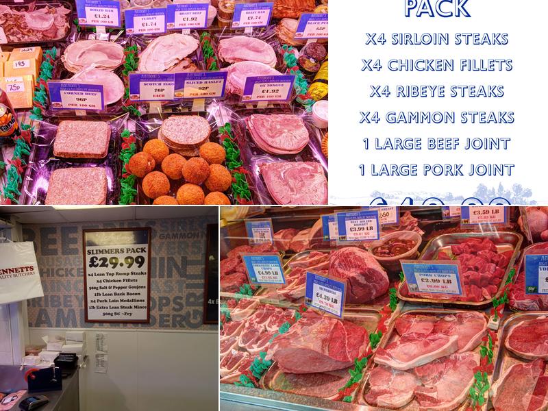 Anthony's High Class Meats Menu