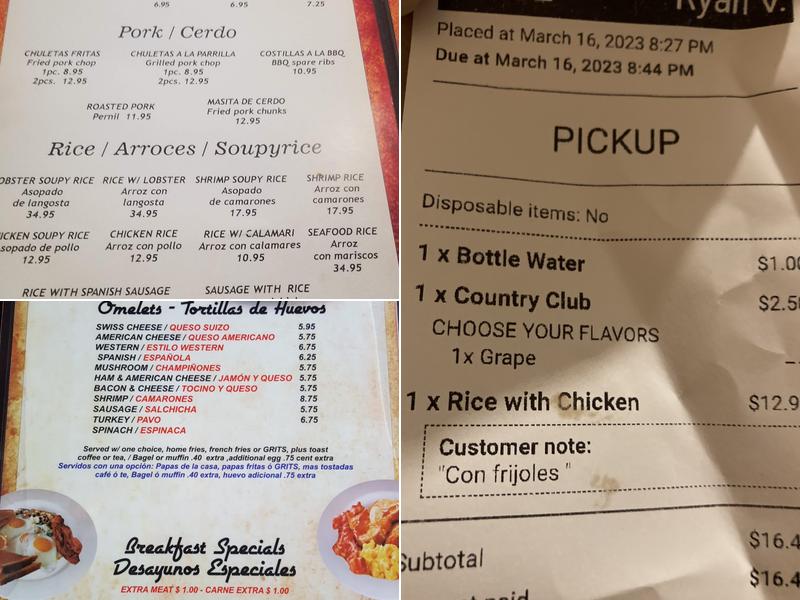 El Rey Menu