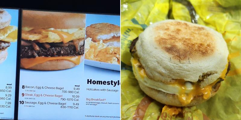 McDonald's Menu