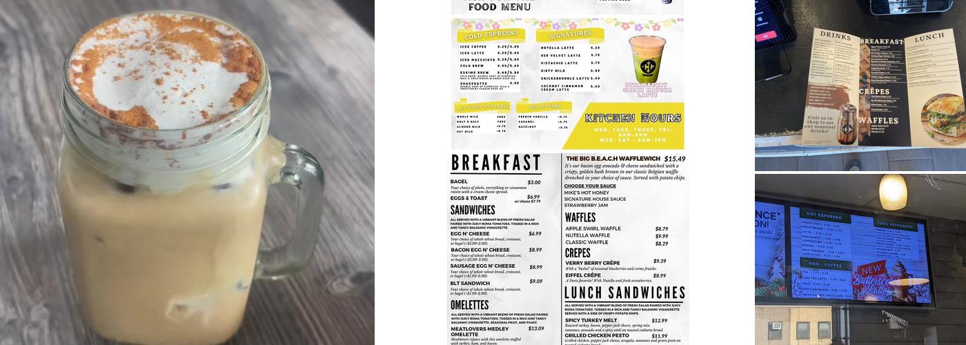 Compass Café Menu
