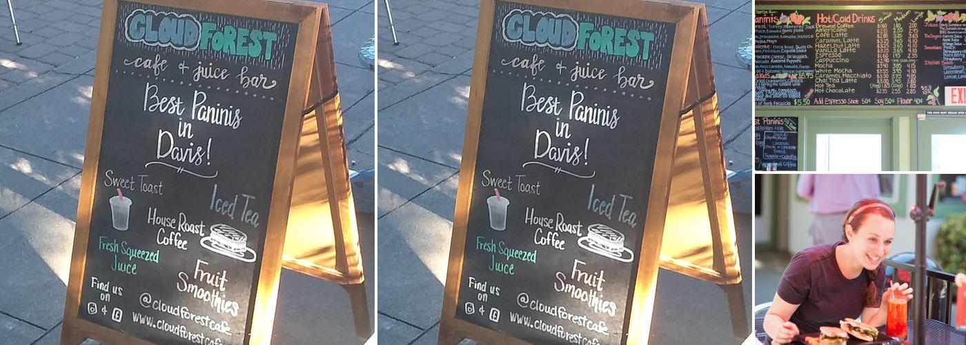 Cloud Forest Cafe Menu