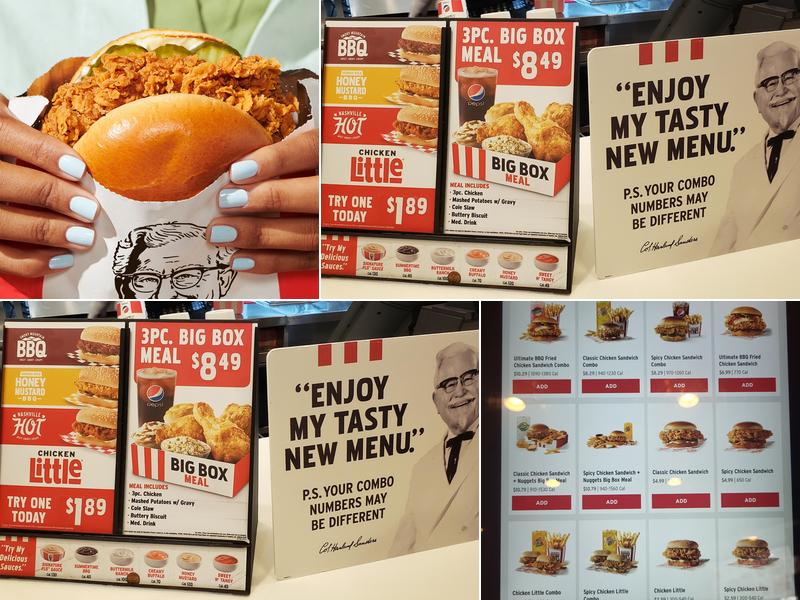 KFC Menu