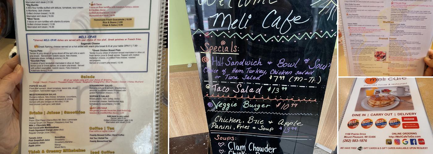 Meli Cafe Pancake House & Restaurant Menu