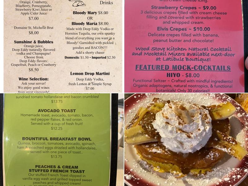 The Coffee Pot Menu