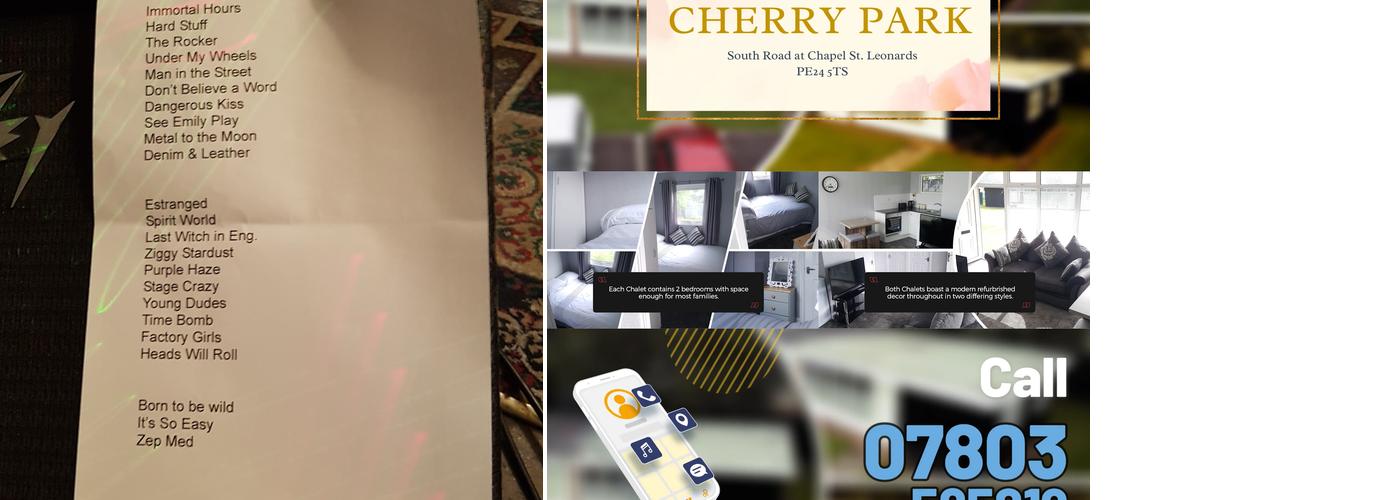 The Prospect Tavern Menu