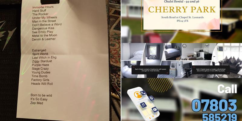 The Prospect Tavern Menu