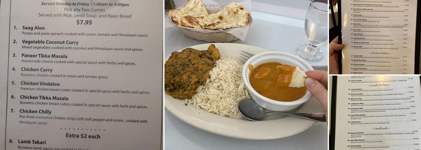 Himalayan Kitchen Encinitas Menu