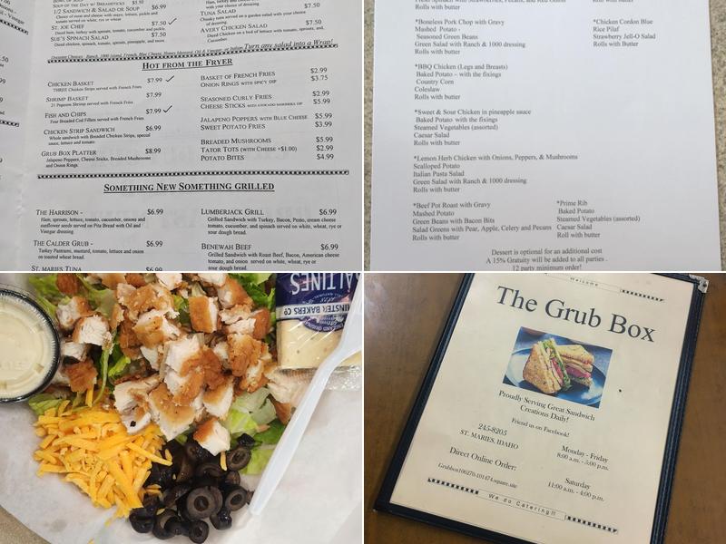 Grub Box Menu