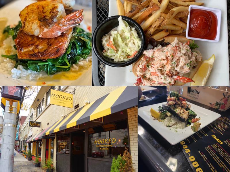 Hooked Seafood Restaurant 110 Hanover St, Manchester