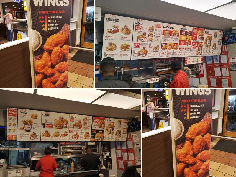 KFC Menu