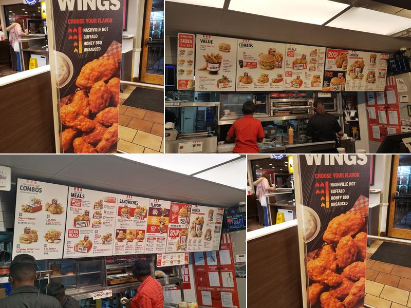 KFC Menu