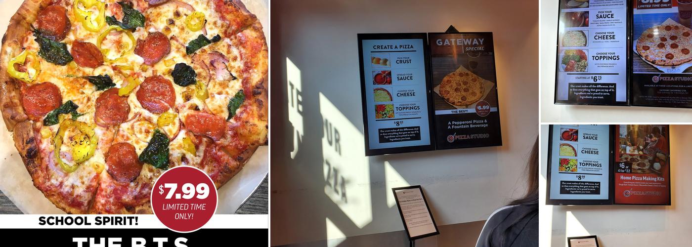 Pizza Studio Menu