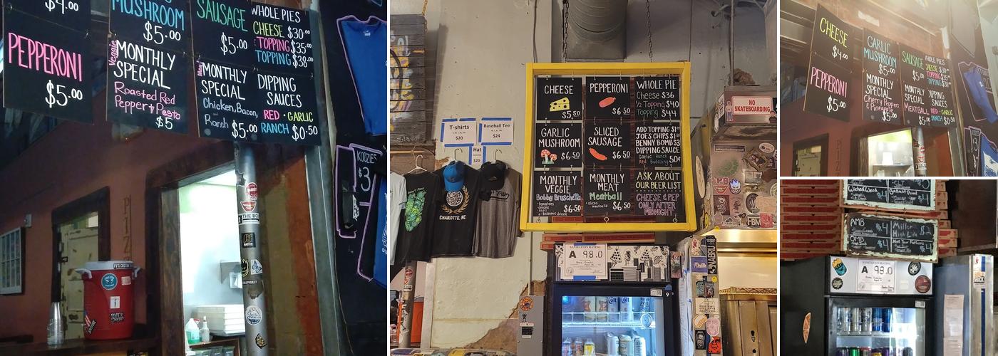 Benny Pennello's Menu