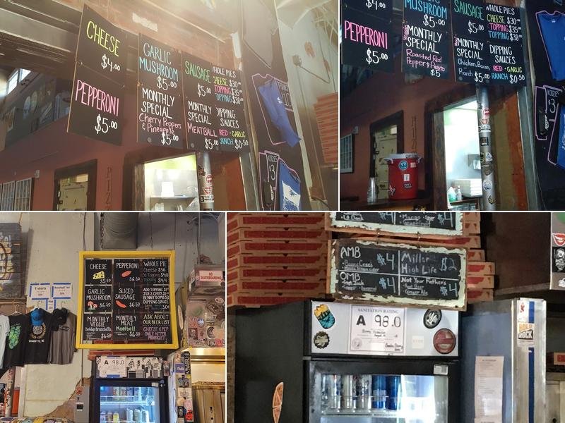 Benny Pennello's Menu