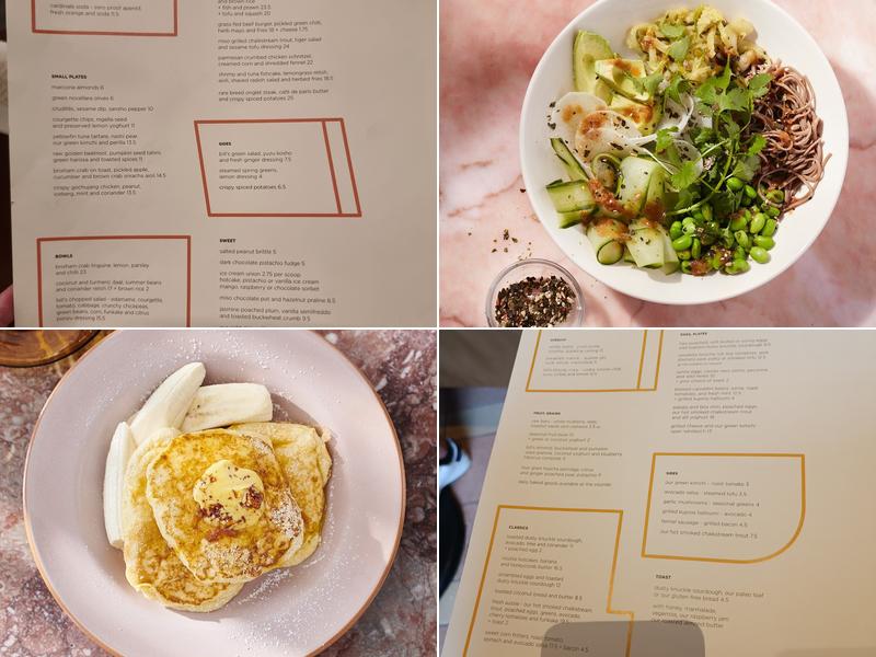 Granger & Co. Chelsea Menu