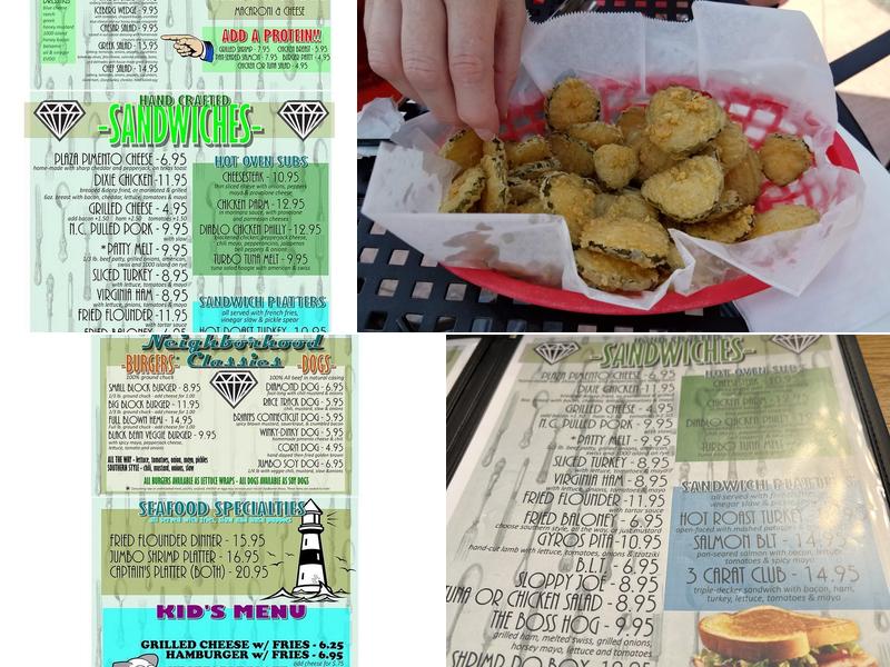 Diamond Restaurant Menu